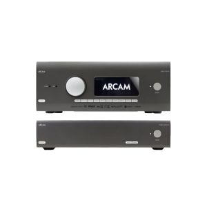 Arcam AVR21 + PA410 Heimkino-Set Grau