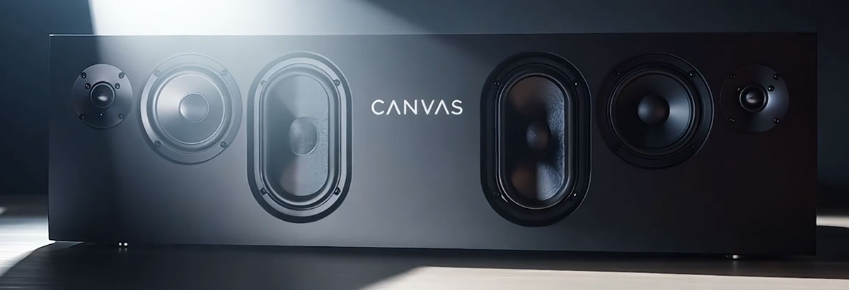 CANVAS Lautsprechersystem ohne Abdeckung